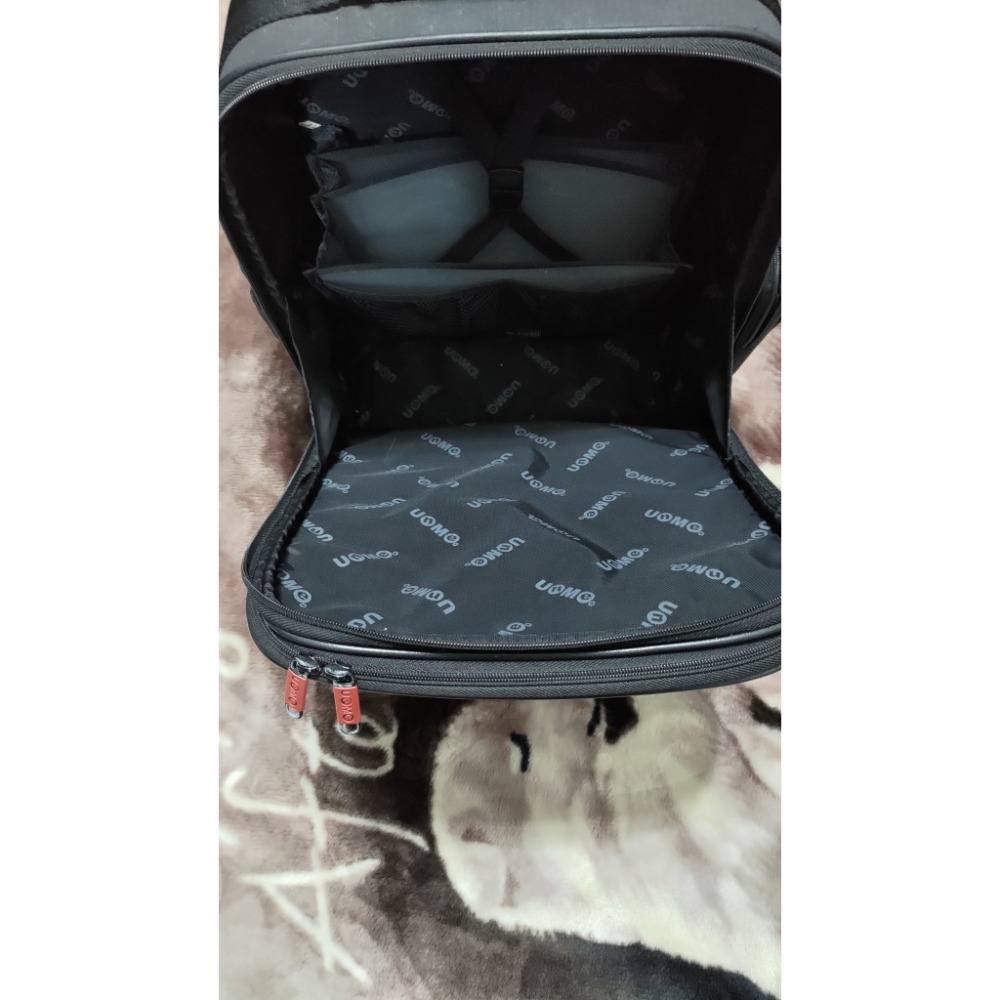 二手 UnMe 高年級 拉桿後背 兩用書包 黑色-細節圖7