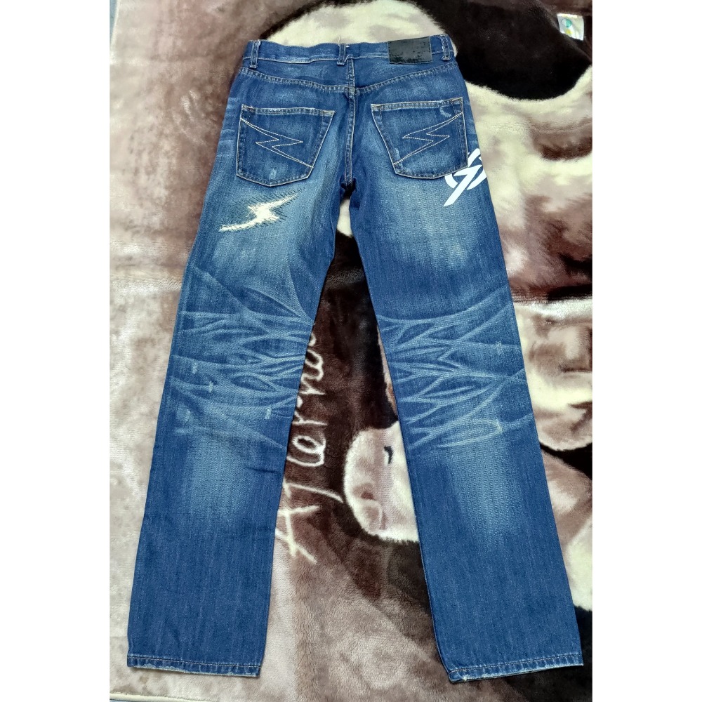 二手 BAD KIDS 惡童 洗破壞 牛仔褲 30腰-細節圖2