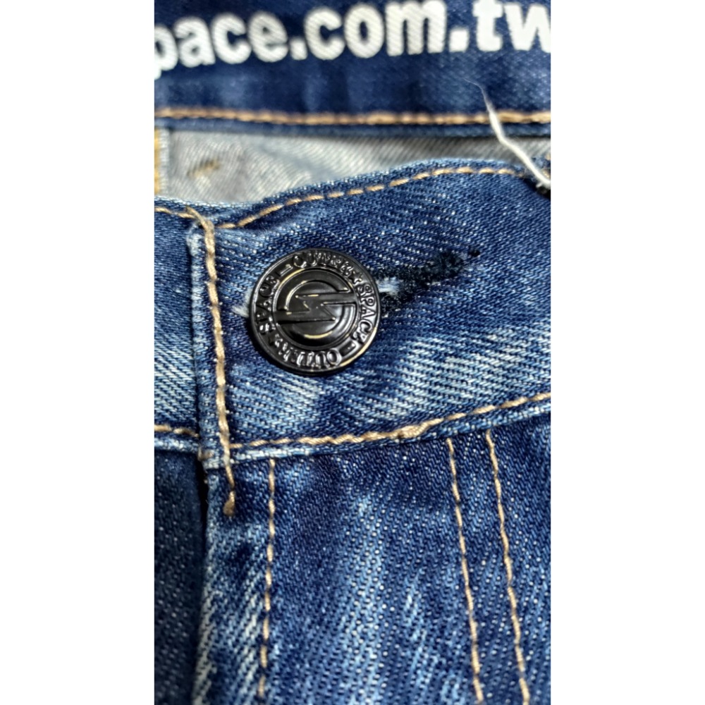 二手 BAD KIDS 惡童 洗破壞 牛仔褲 30腰-細節圖6