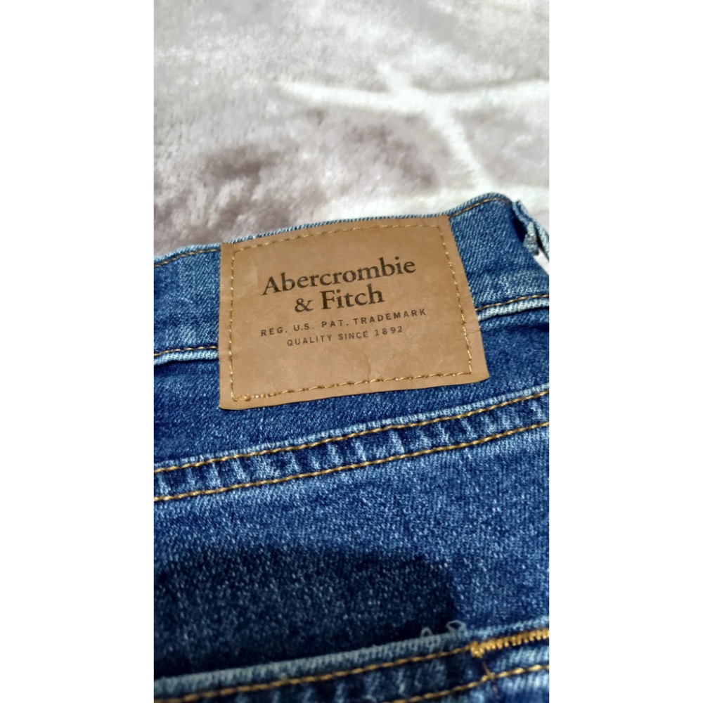 二手 Abercrombie&Fitch 牛仔褲 大尺碼 36腰 男款-細節圖3