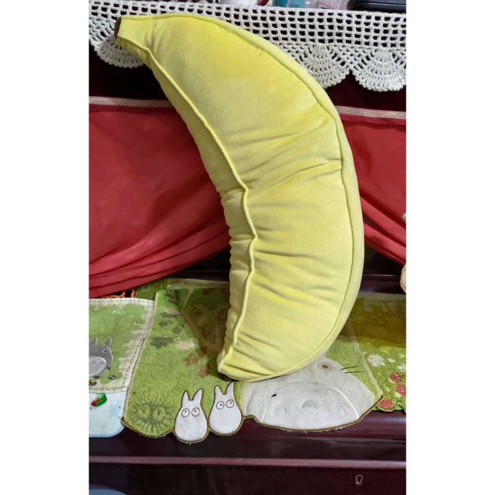 二手 宜得利家居 QQ靠墊 抱枕 IKEA 填充娃娃 粉紅豬-細節圖2