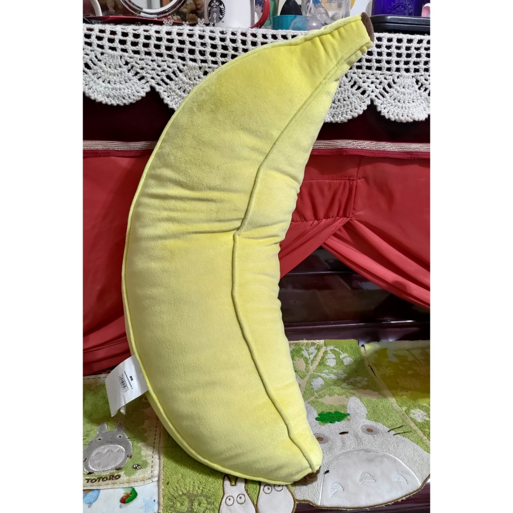 二手 宜得利家居 QQ靠墊 抱枕 IKEA 填充娃娃 粉紅豬-細節圖3