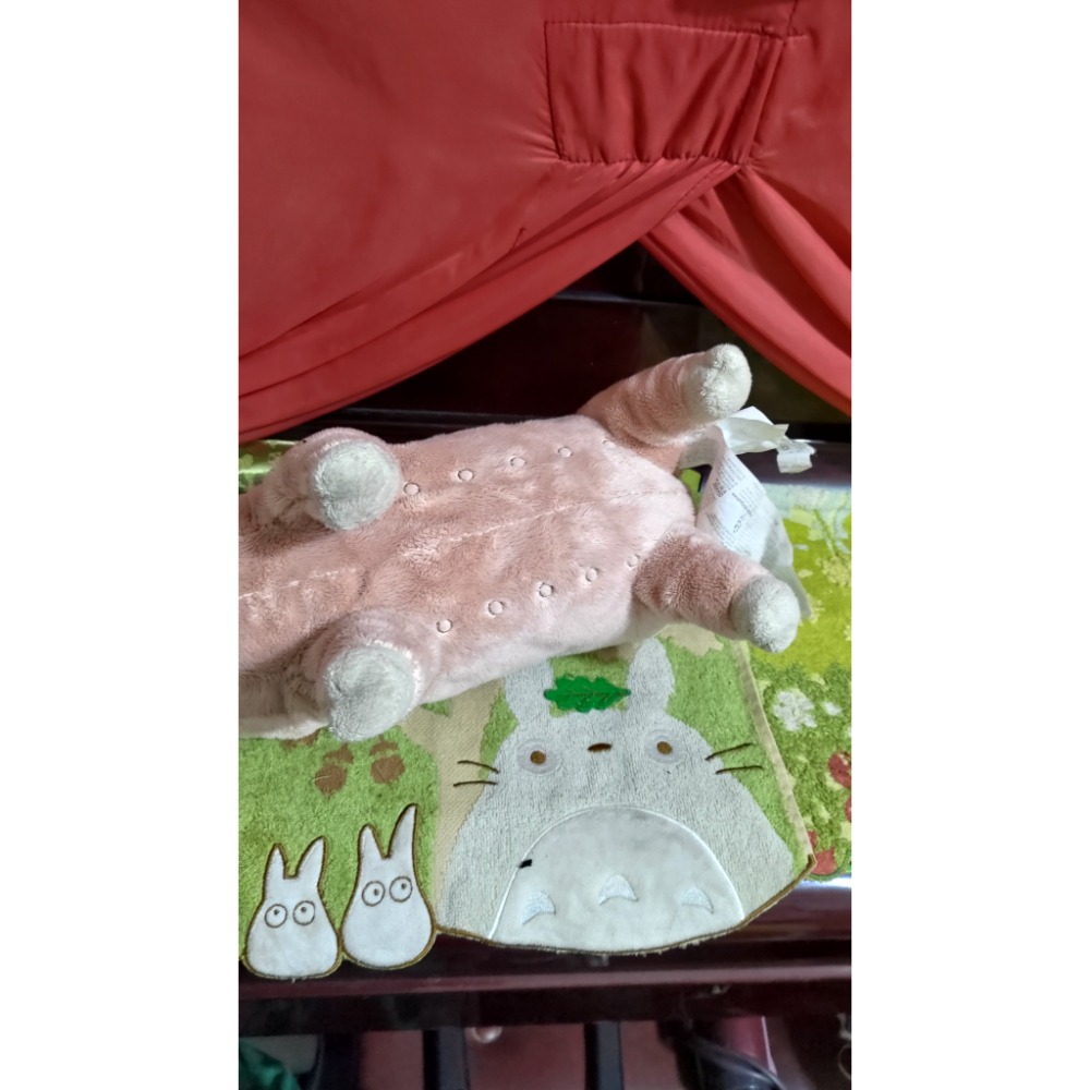 二手 宜得利家居 QQ靠墊 抱枕 IKEA 填充娃娃 粉紅豬-細節圖8