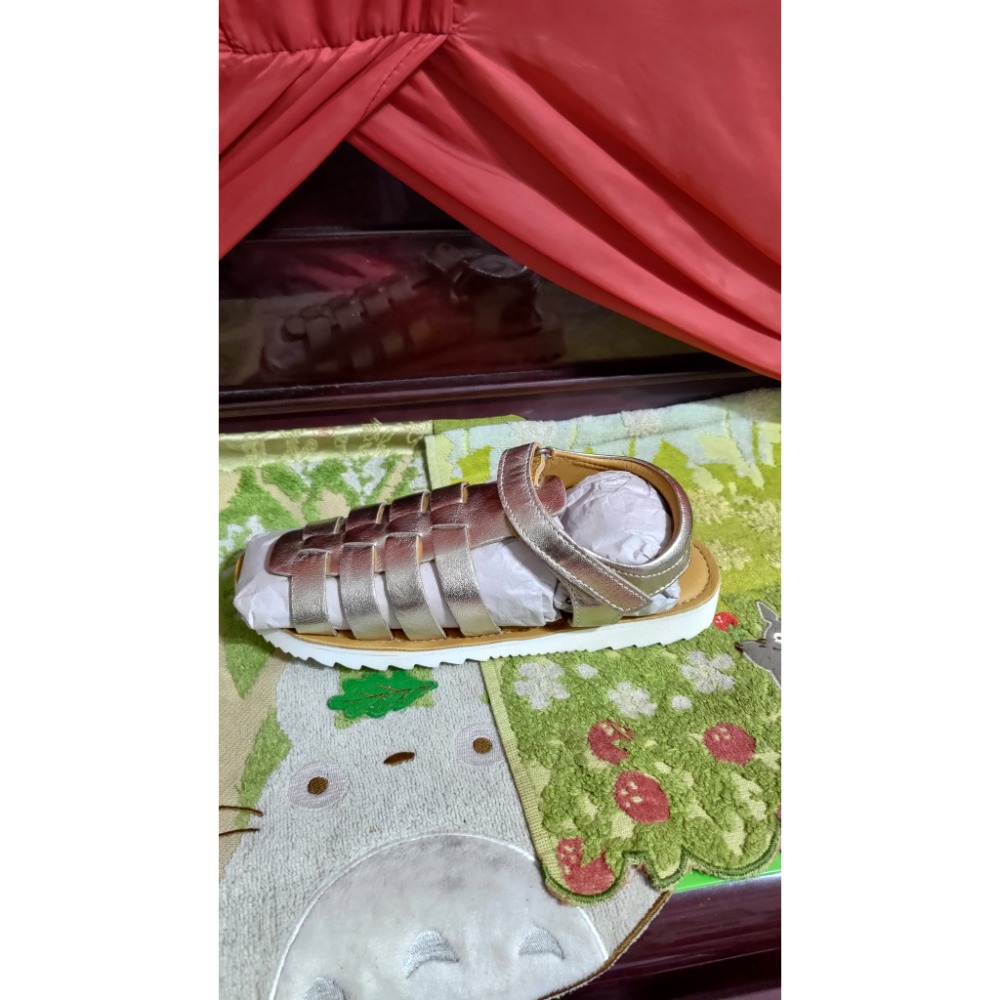 國外帶回 JOHN LEWIS&PARTNERS 金色 涼鞋 38號-細節圖3