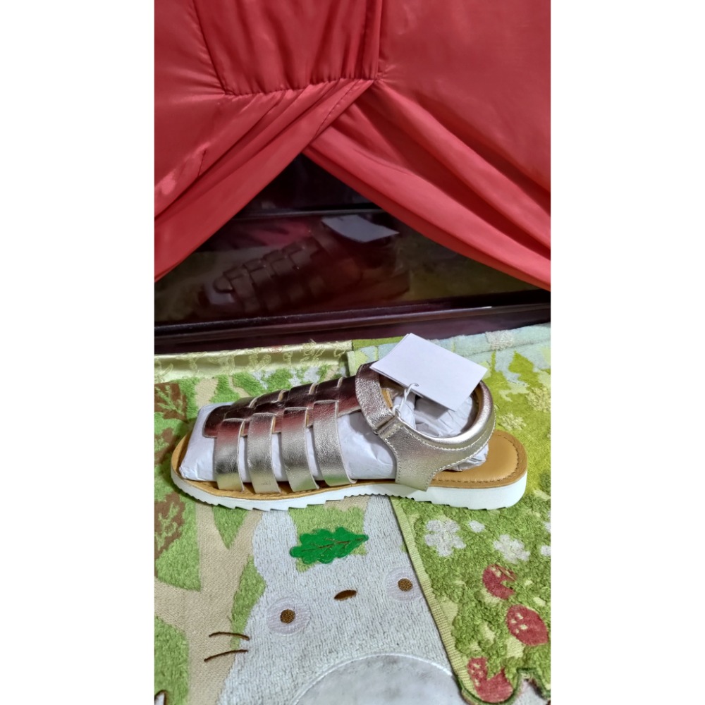 國外帶回 JOHN LEWIS&PARTNERS 金色 涼鞋 38號-細節圖5