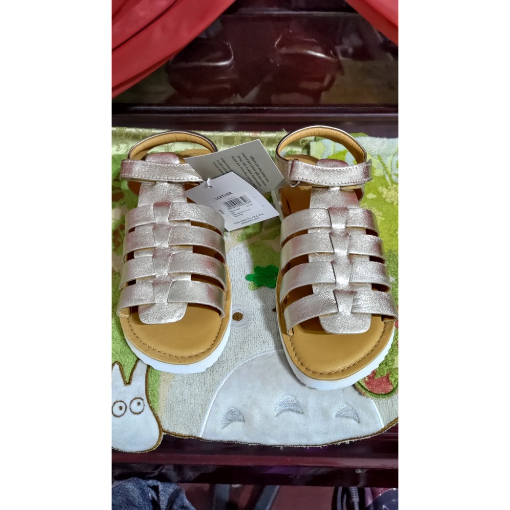 國外帶回 JOHN LEWIS&PARTNERS 金色 涼鞋 38號-細節圖10