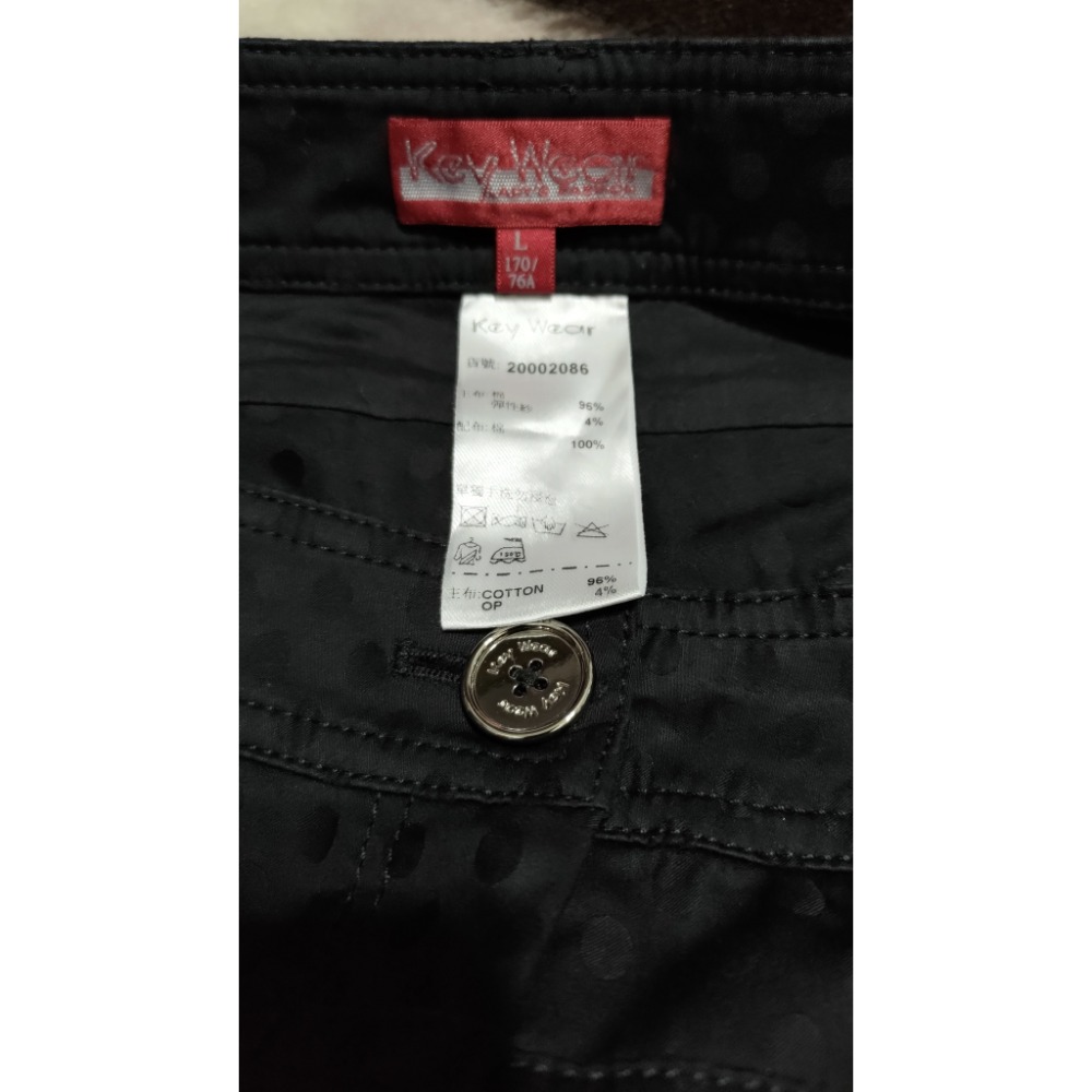 二手 KeyWear奇威百搭 九分褲彈性L-細節圖4
