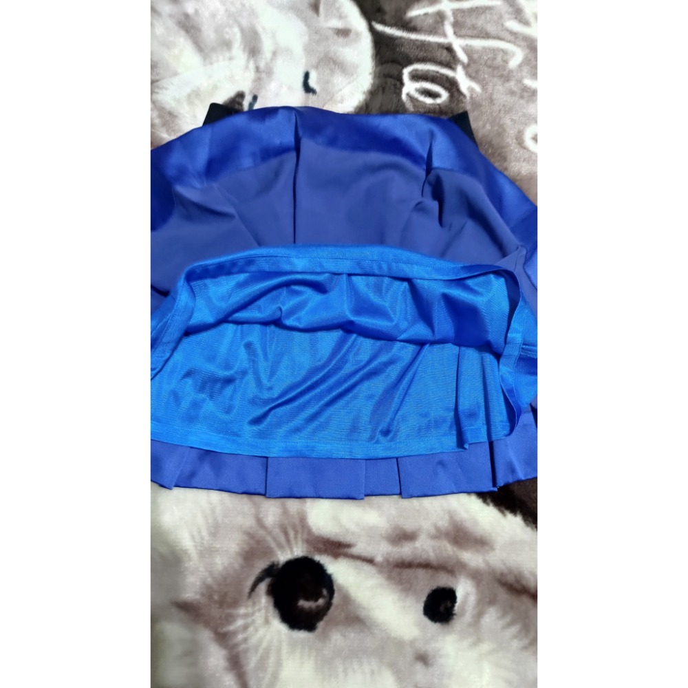 正韓 MATIERE 厚磅牛仔短褲裙M 專櫃HER&HIM鴿子蛋糕短裙F-細節圖4