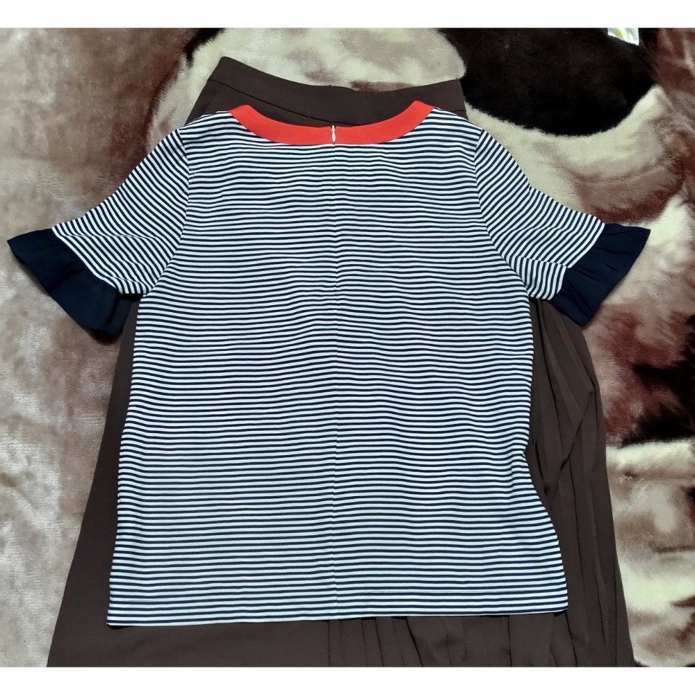 艾莉波波 長裙 F 專櫃短袖上衣9號-細節圖4