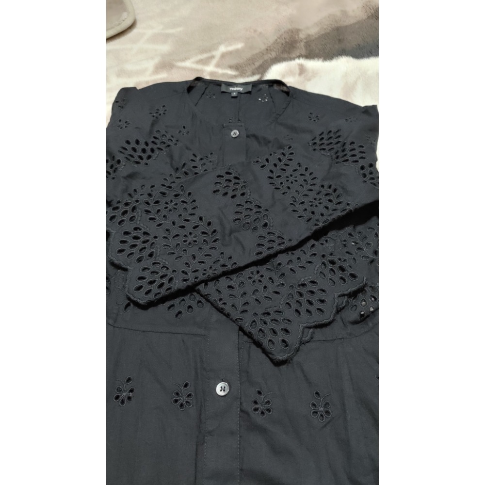 二手美國時尚品牌Theory七分袖蕾絲洋裝尺碼0 日本品牌SLY 冬天長褲尺碼1=S-細節圖8