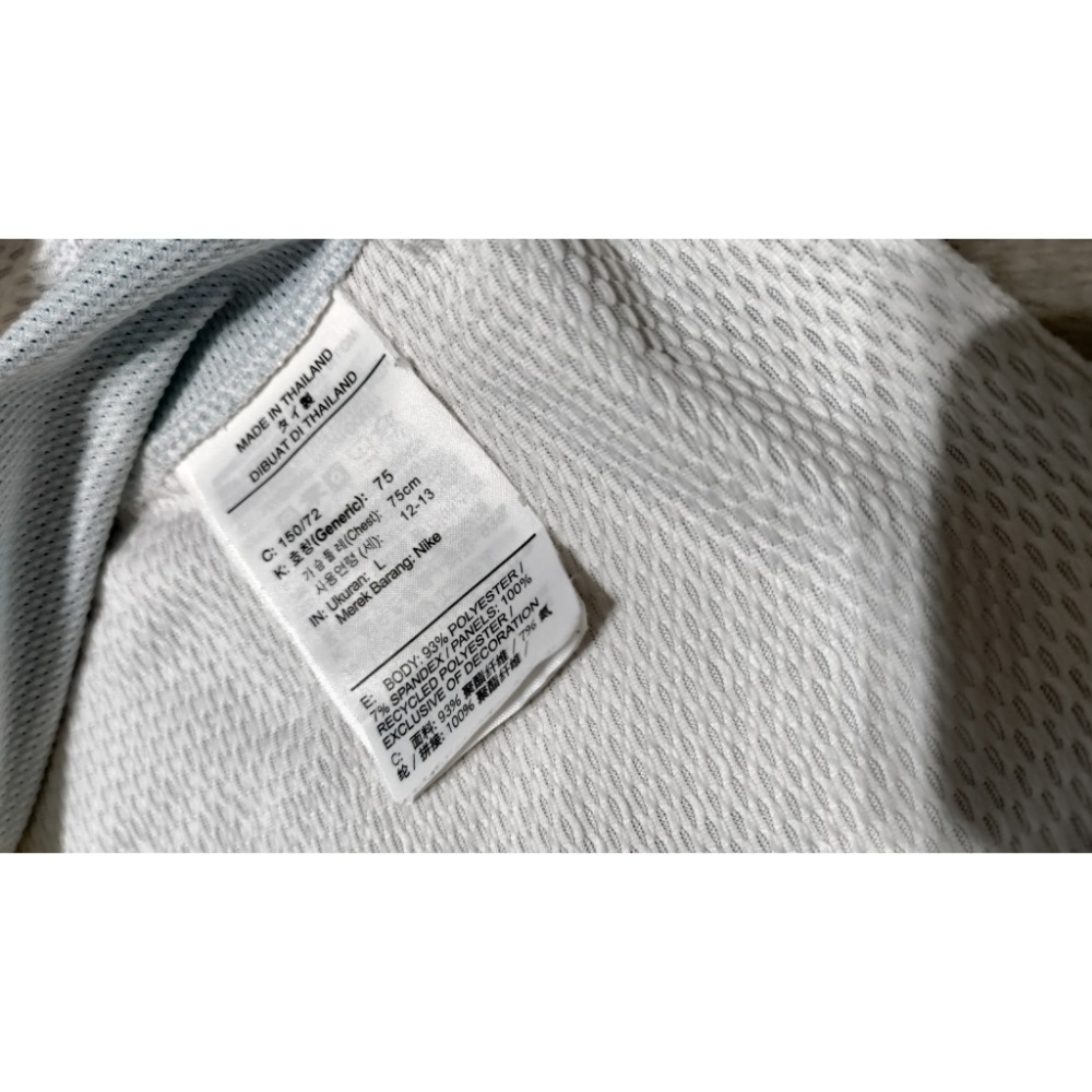 二手 Nike 彩虹短袖 童裝 WHY AND 1/2 刺繡上衣9號-細節圖4