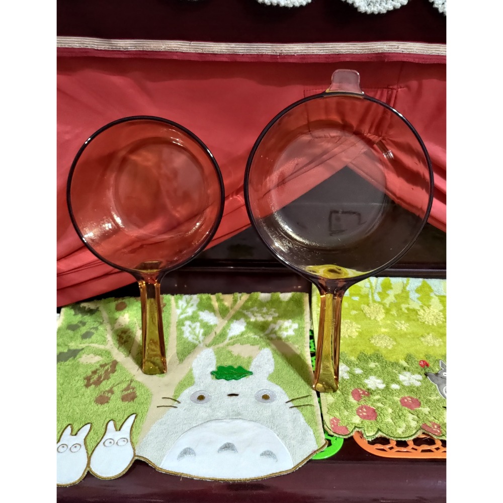 二手 康寧 1.5 2.5單柄晶彩鍋 淺藍色耐熱玻璃圓型鍋3.4L 耐熱玻璃正方型烤盤20cm-細節圖3