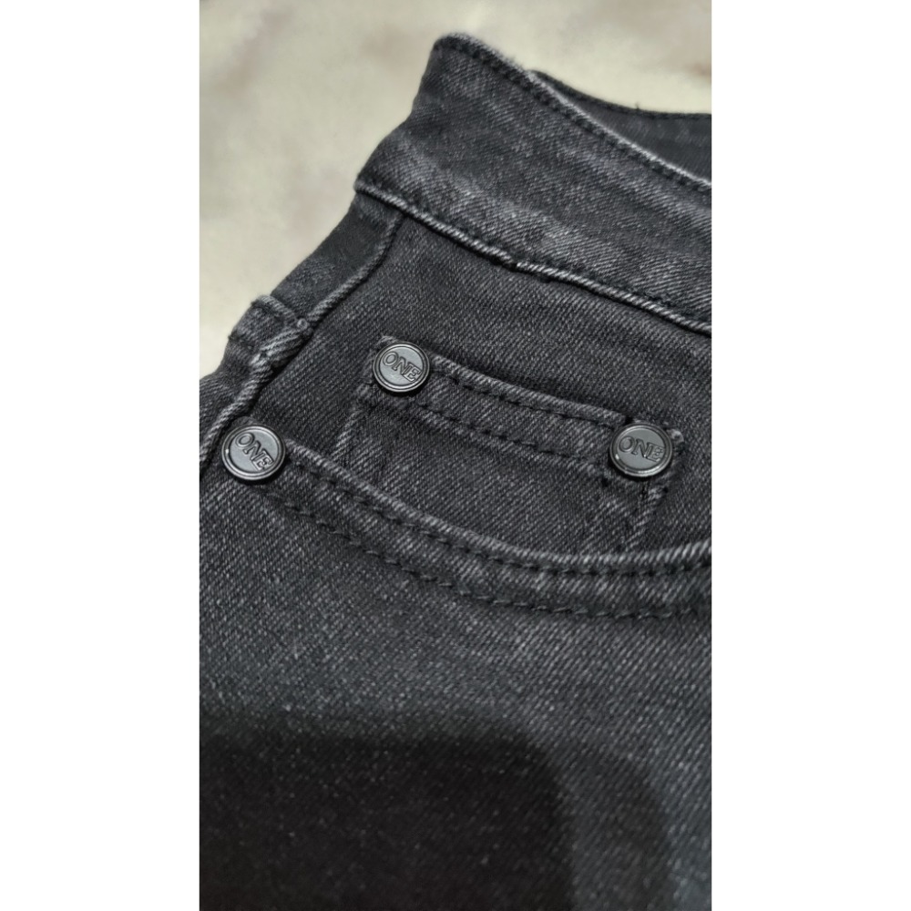 二手 One teaspoon 彈性牛仔褲22腰 PUMA 長褲厚磅冬款XS 束口褲-細節圖11