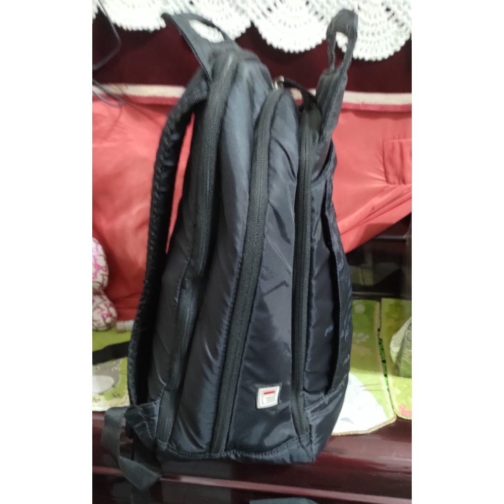 EVERYTHINK 護頸枕降噪隔音放空枕 S灰色 FILA 手提背 後背包 刺繡logo-細節圖5