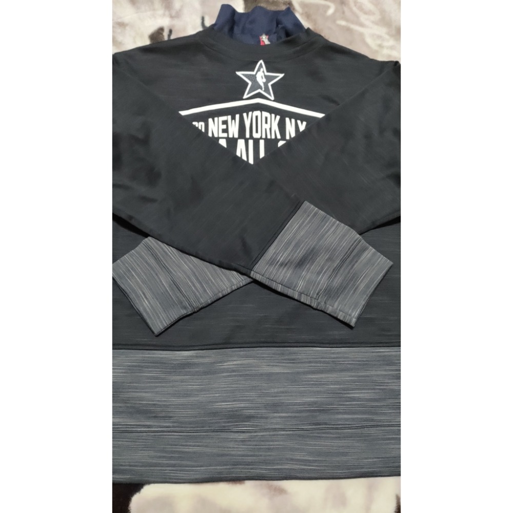 二手正品美版CHAMPION 男立領運動內加絨外套 M 2015布魯克林愛迪達長袖L-細節圖4