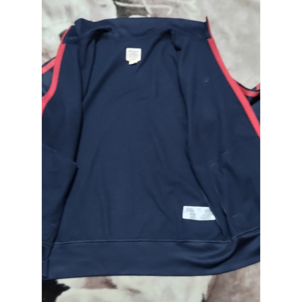 二手正品美版CHAMPION 男立領運動內加絨外套 M 2015布魯克林愛迪達長袖L-細節圖7
