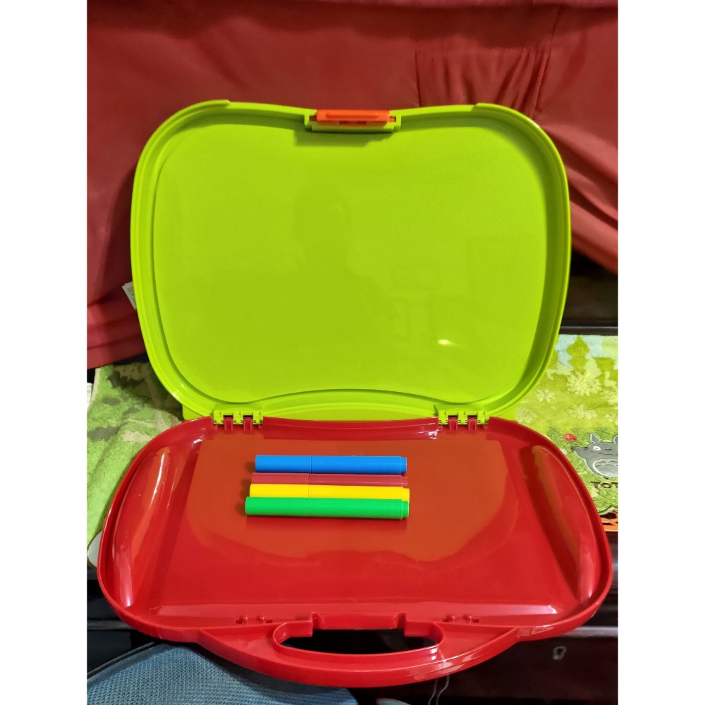 二手 美國B.Toys 波特柏手提繪板 英國 bus stop桌遊培養孩子加減法的遊戲-細節圖3