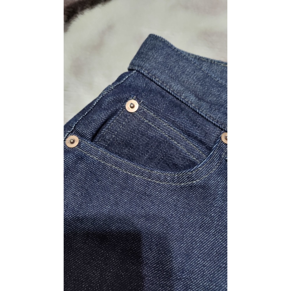 二手 日本帶回 Brappers 彈性牛仔褲 S 韓國設計師品牌FOUR EIGHT彈性高腰牛仔褲S-細節圖8