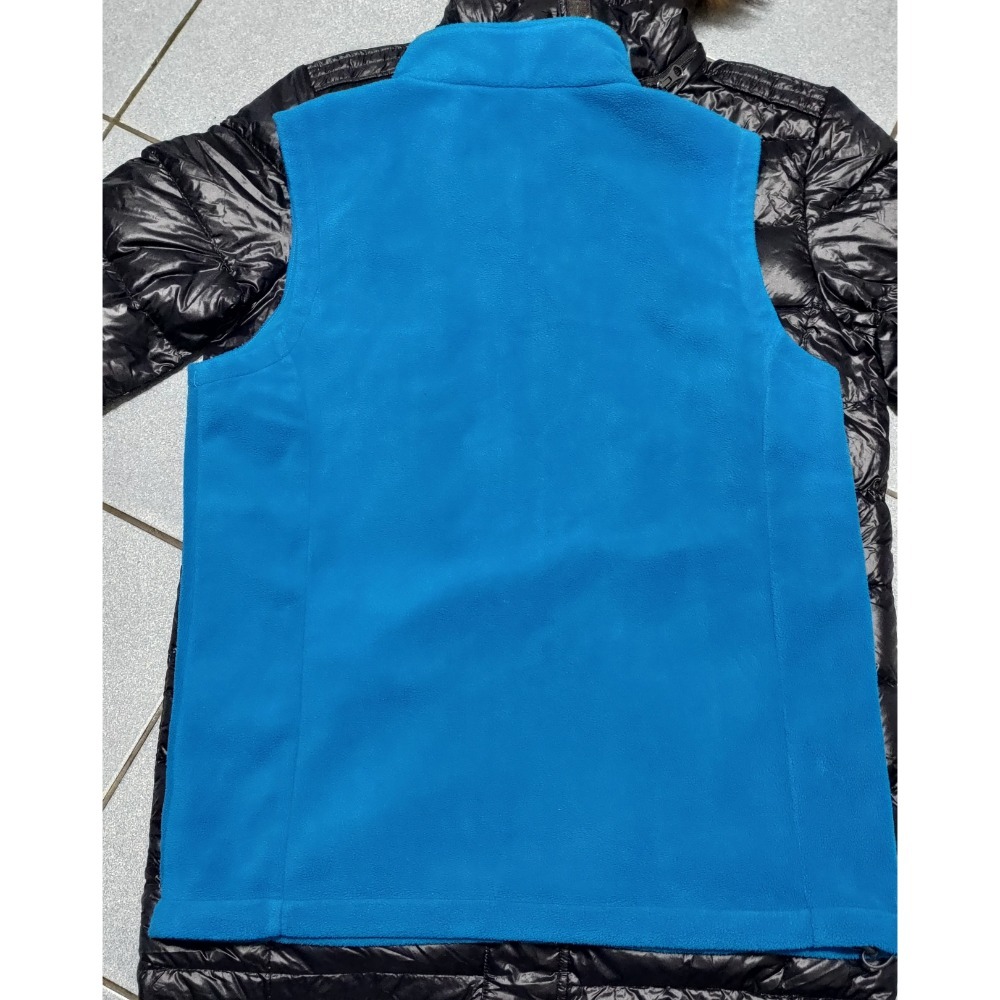 二手 歐都納 售刷毛背心L刺繡logo lativ防風多口袋拉鍊式L法米特鴨絨90%羽絨外-細節圖5