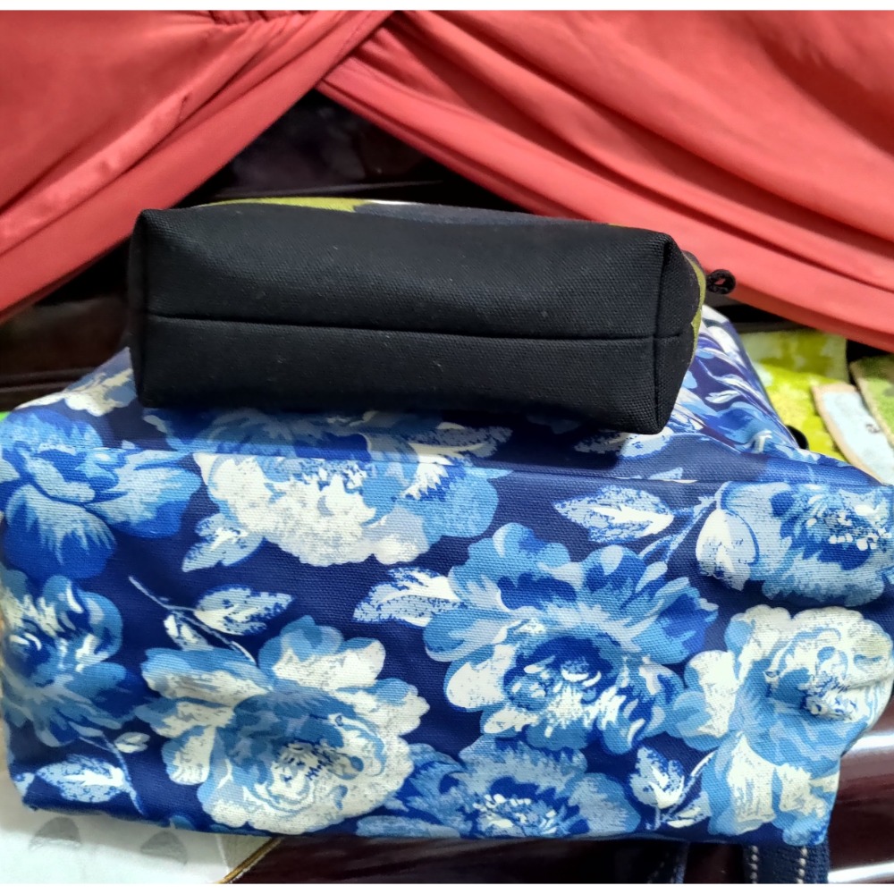 手工防水真皮logo後背包 手提包 大容量 化粧包 拉鍊包 YKK-細節圖5