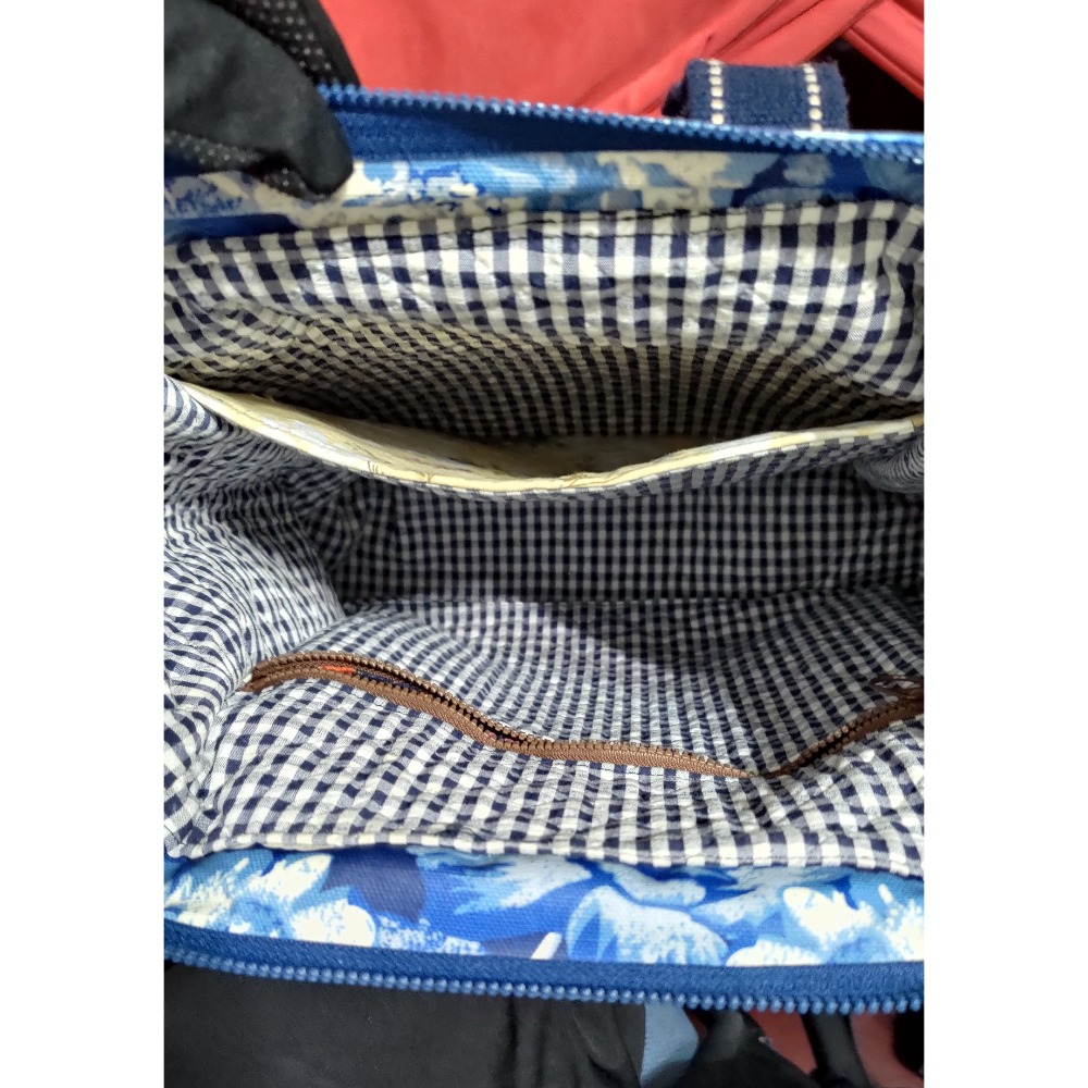 手工防水真皮logo後背包 手提包 大容量 化粧包 拉鍊包 YKK-細節圖6