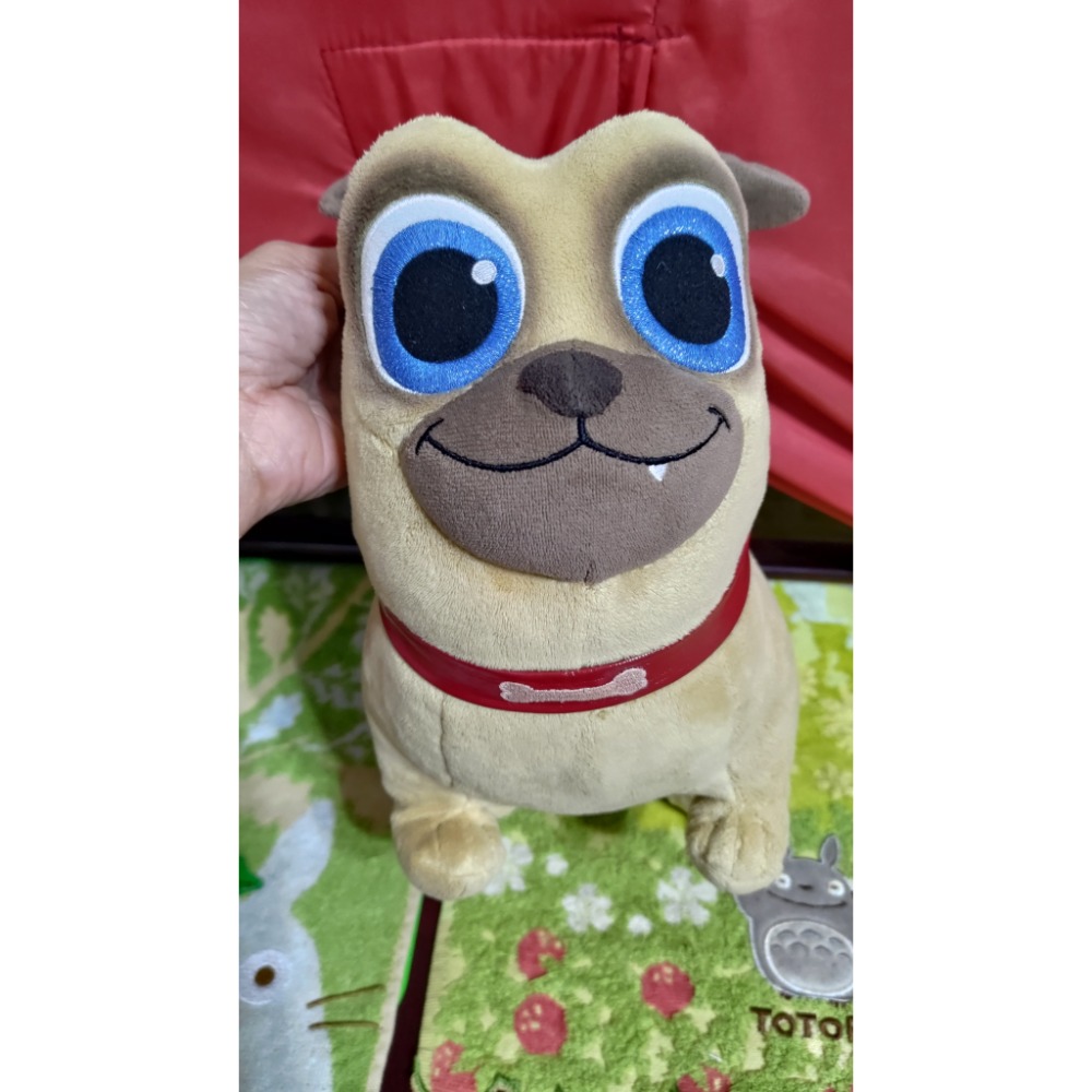 孩之寶狗玩具 Build A BEAR 棕色泰迪熊毛絨 迪士尼少年小狗朋友哈巴狗-細節圖4