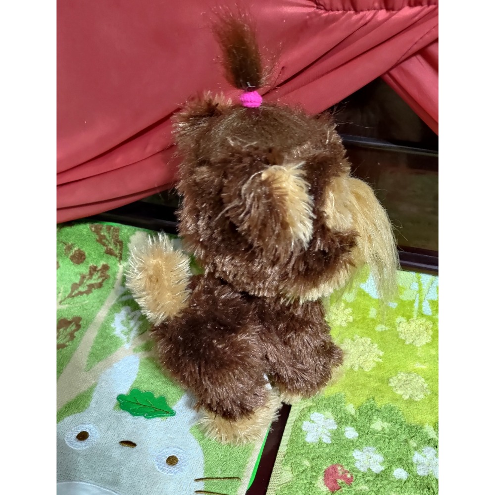 孩之寶狗玩具 Build A BEAR 棕色泰迪熊毛絨 迪士尼少年小狗朋友哈巴狗-細節圖11