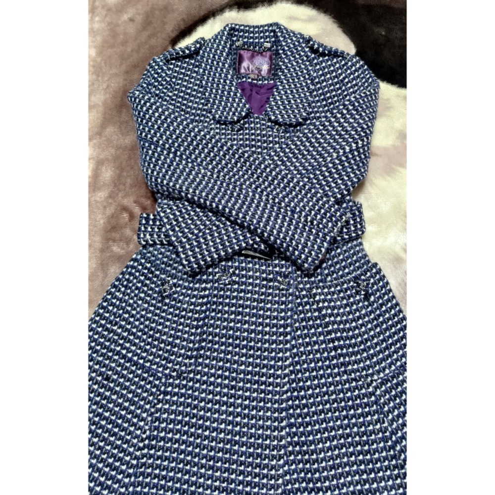 AI GRETTE 吳季剛學妹 設計師品牌 羊毛46% 外套 M-細節圖2