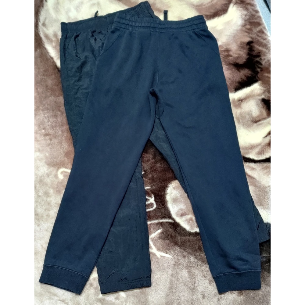 二手兒童 Nike 長褲 L 155/66 約150-160公分可穿 黑色-細節圖2