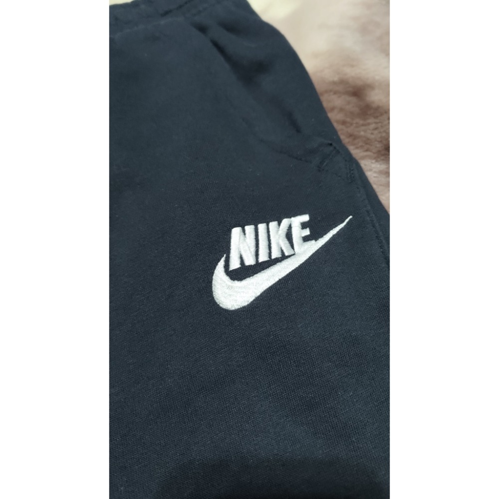 二手兒童 Nike 長褲 L 155/66 約150-160公分可穿 黑色-細節圖4