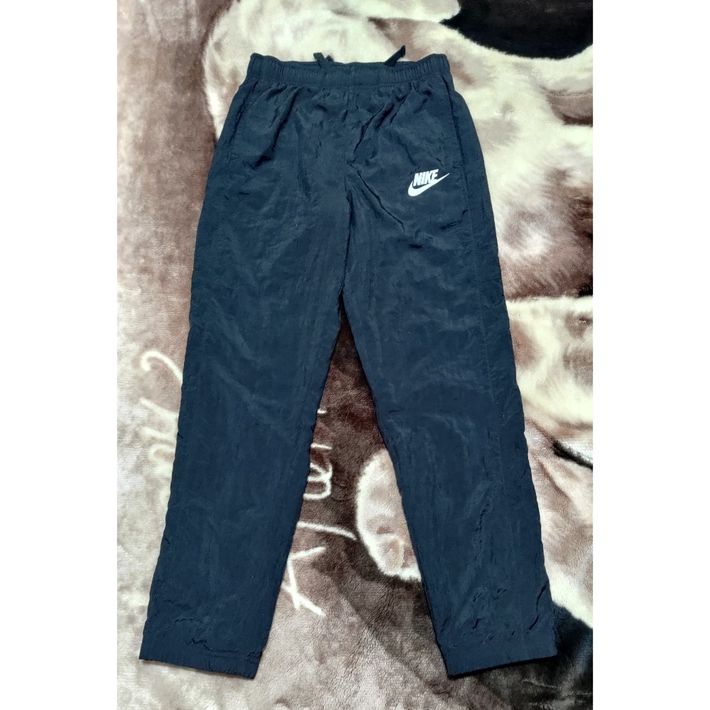 二手兒童 Nike 長褲 L 155/66 約150-160公分可穿 黑色-細節圖5