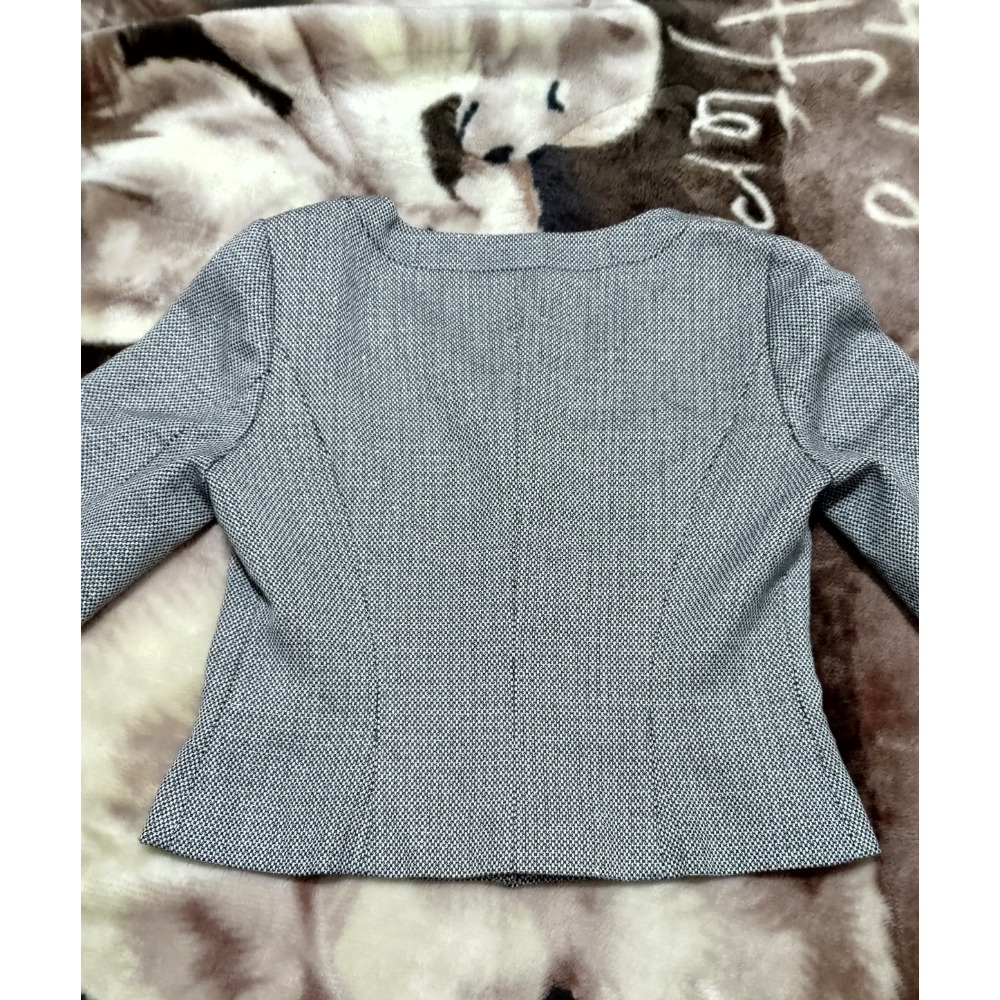 二手 lris 七分袖細絨上衣M外套M 10 SEASONS 傅子菁2碼-細節圖6