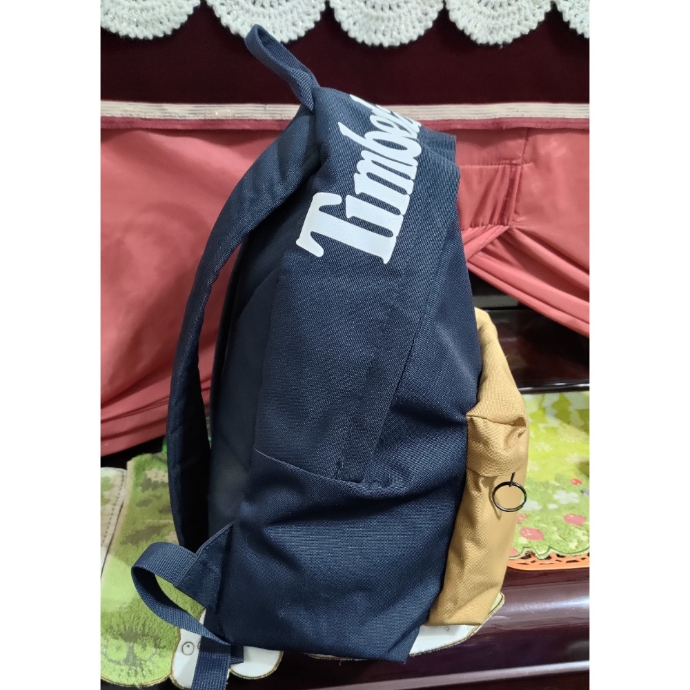 Timberla經典背包 海軍藍/棕 黎陽 輕量 休閒後背包 健行 25L-細節圖4