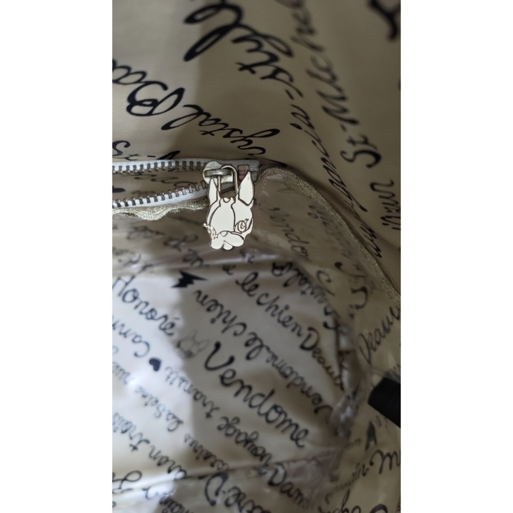 二手 Crystal ball 日本 狗頭包 手提包 肩背包 kipling 玫瑰金霧面 斜背包-細節圖7