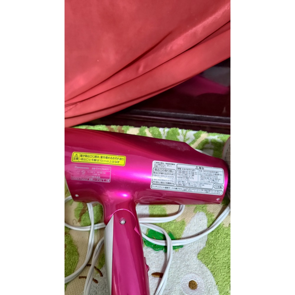 panasonic 國際牌 EH-CNA97 吹風機 零件機 沒熱風 無吹嘴 其它正常，給會修理者購買-細節圖7