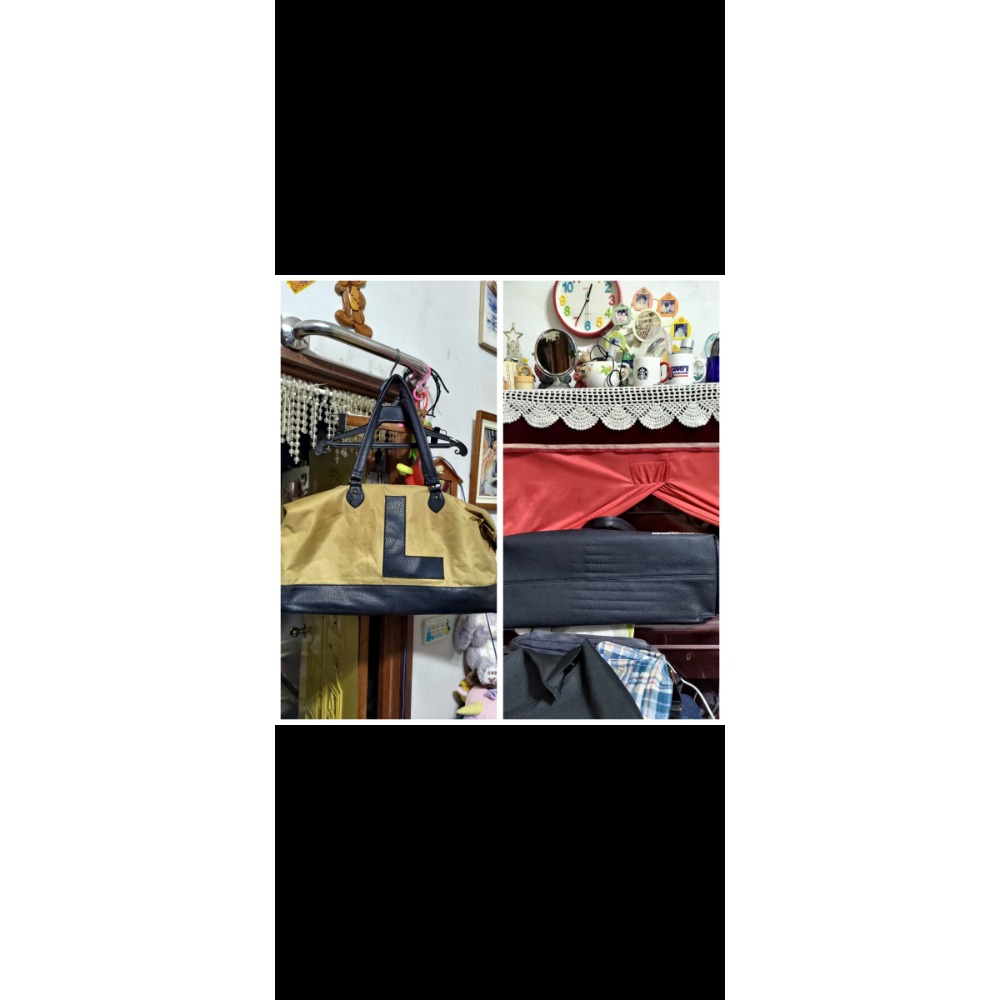 二手LEE 大容量旅行包 收納包 象印燜燒罐手提袋 背袋-細節圖4