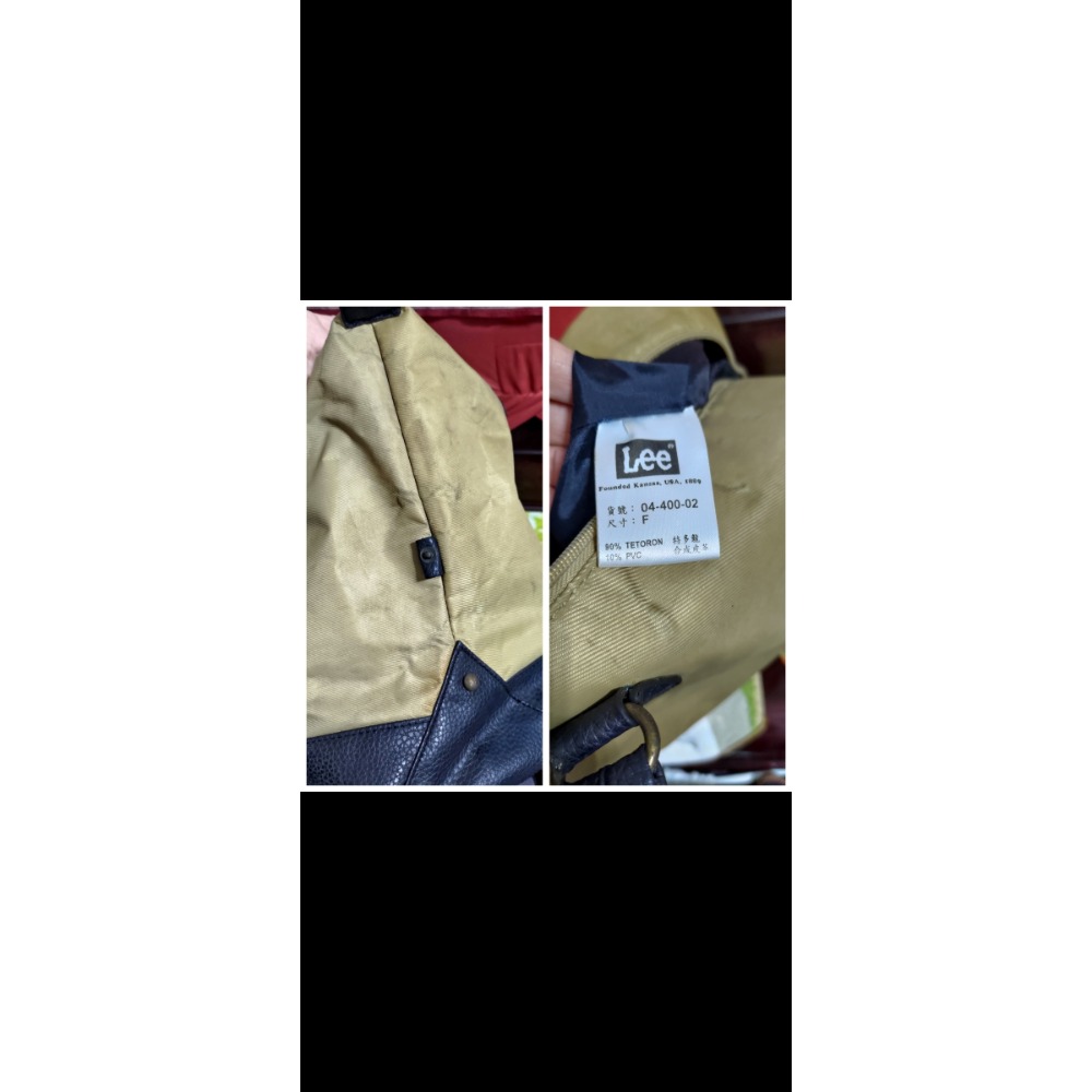 二手LEE 大容量旅行包 收納包 象印燜燒罐手提袋 背袋-細節圖6