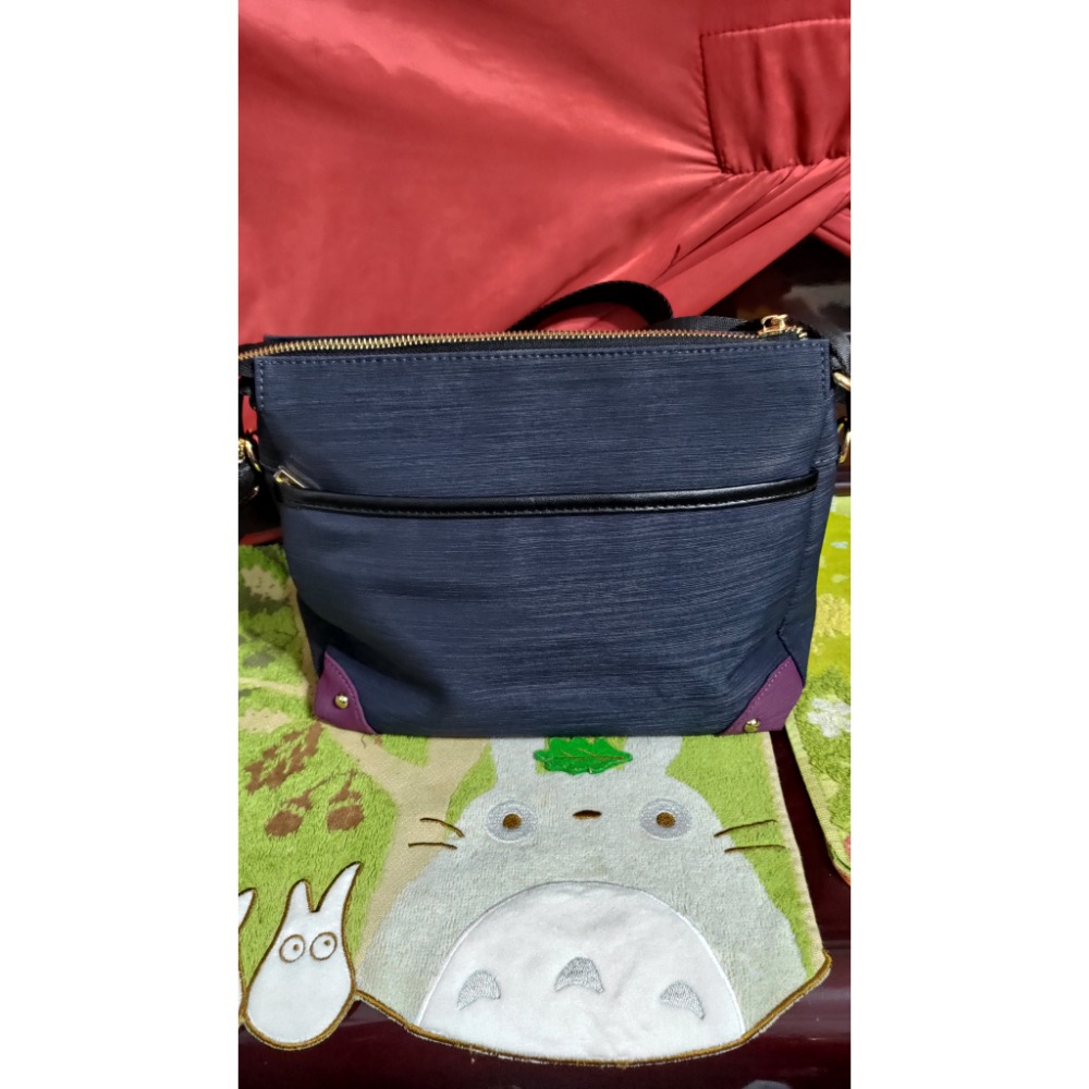 冰山袋鼠 雙色多層 肩背包 斜背包-細節圖2