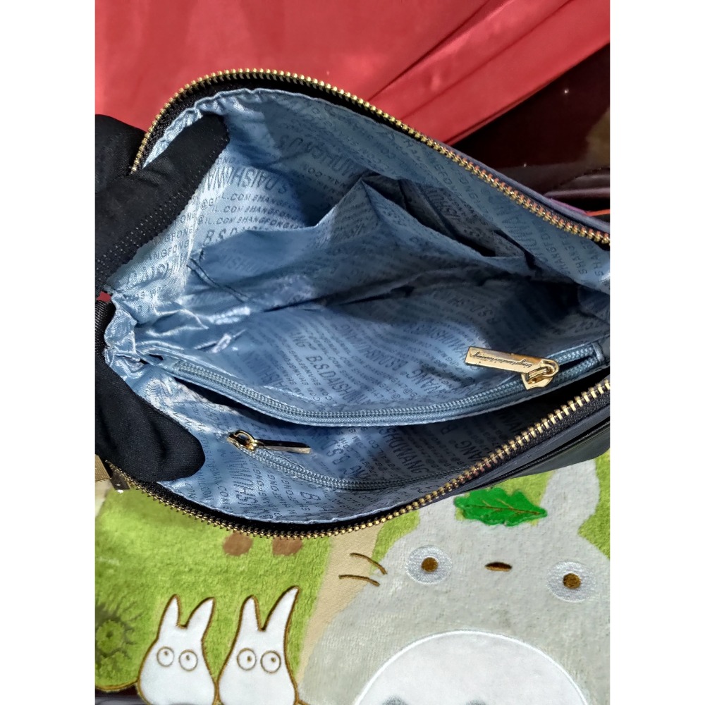 冰山袋鼠 雙色多層 肩背包 斜背包-細節圖4