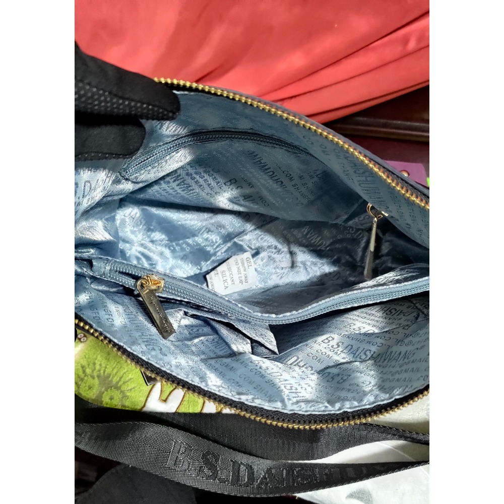 冰山袋鼠 雙色多層 肩背包 斜背包-細節圖5