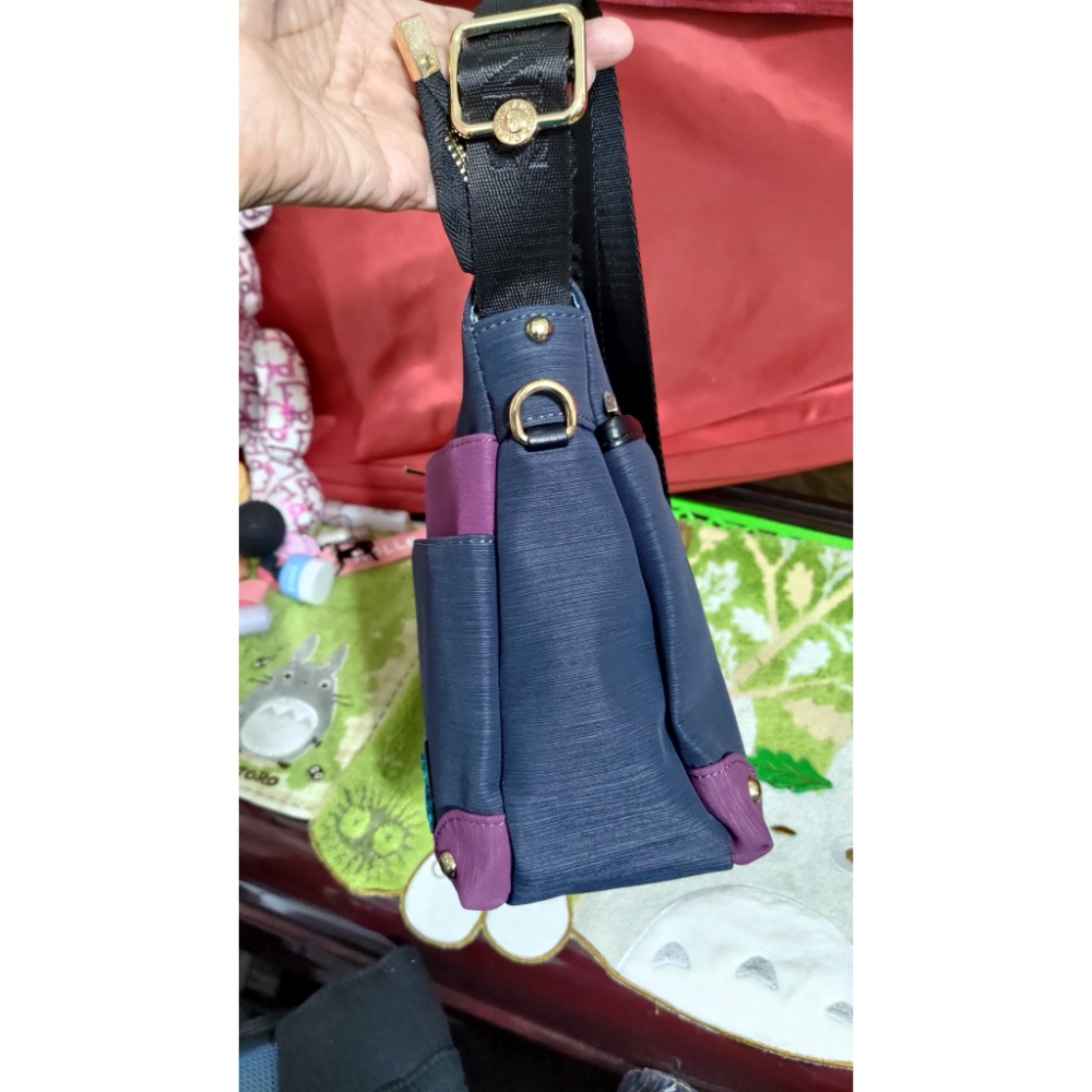 冰山袋鼠 雙色多層 肩背包 斜背包-細節圖7