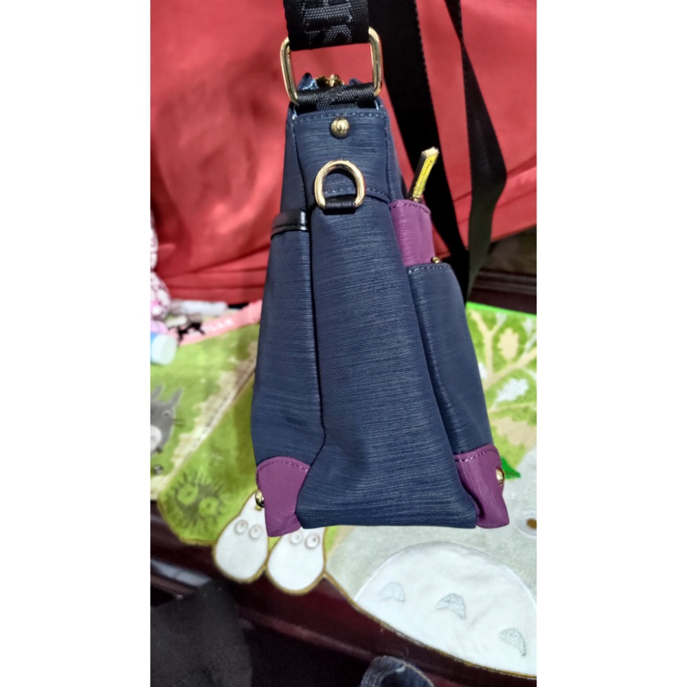 冰山袋鼠 雙色多層 肩背包 斜背包-細節圖8