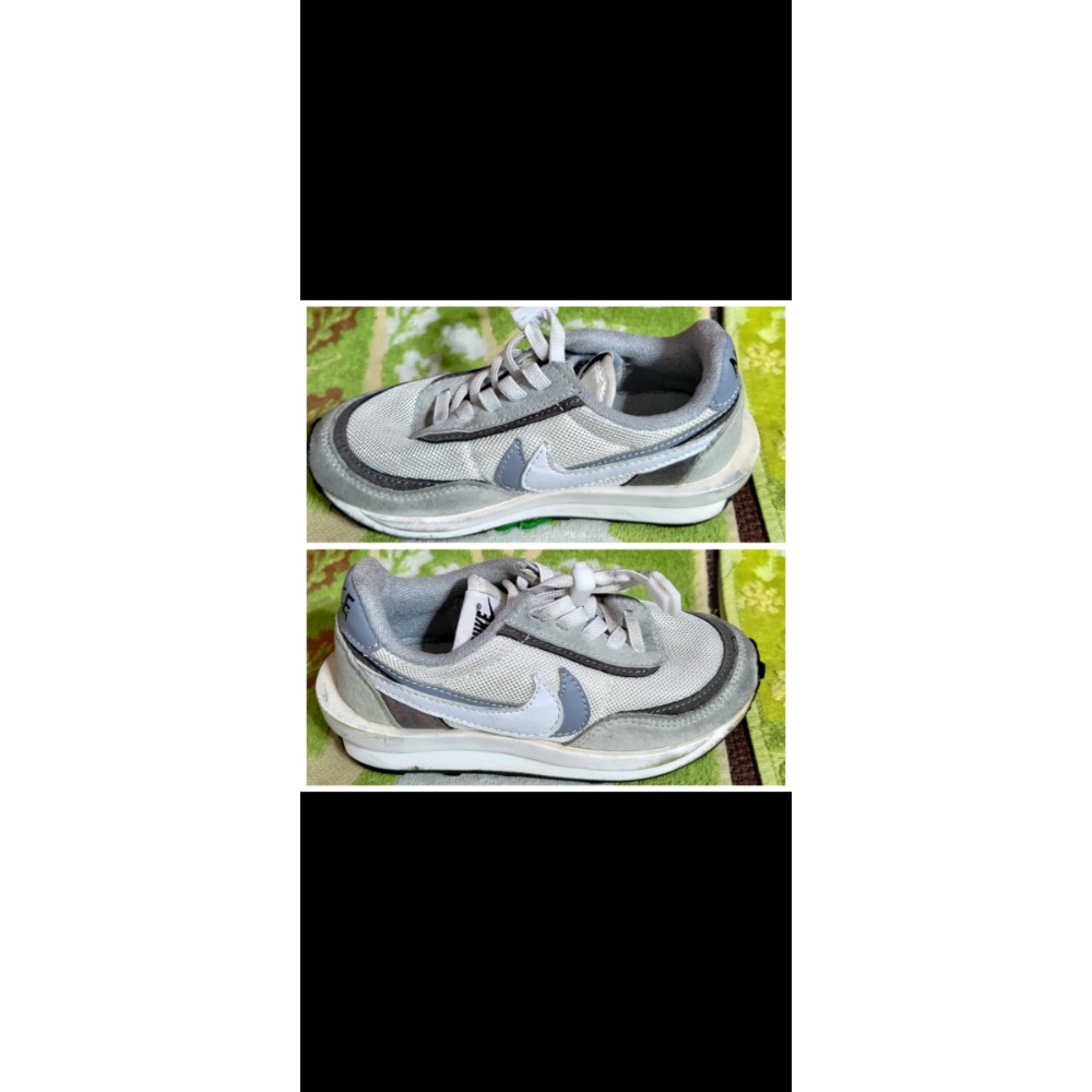 二手 日本 Moonstar 高機能抗菌童鞋 Nike 雙勾 解構鞋 運動鞋 透氣網面-細節圖5