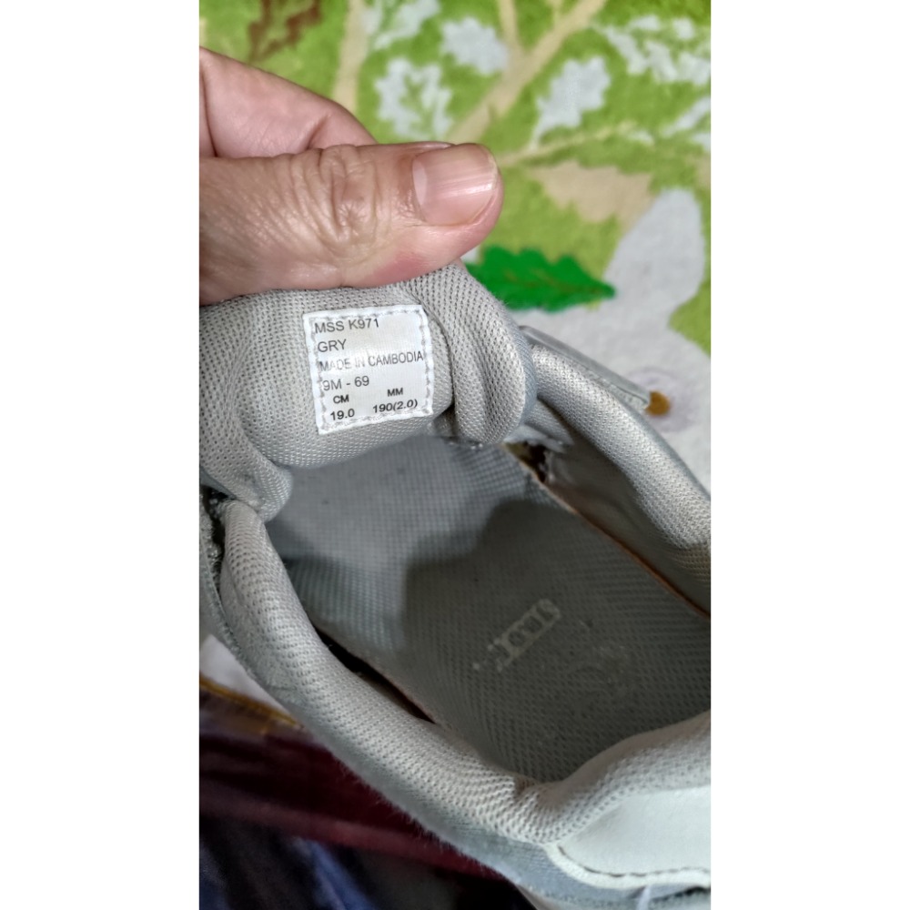 二手 日本 Moonstar 高機能抗菌童鞋 Nike 雙勾 解構鞋 運動鞋 透氣網面-細節圖10