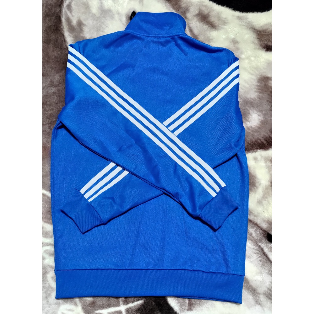 二手 H&M 刺繡重磅緞面棒球外套 170/92A  adidas 立領長袖外套 二件都是美國尺吋S-細節圖9