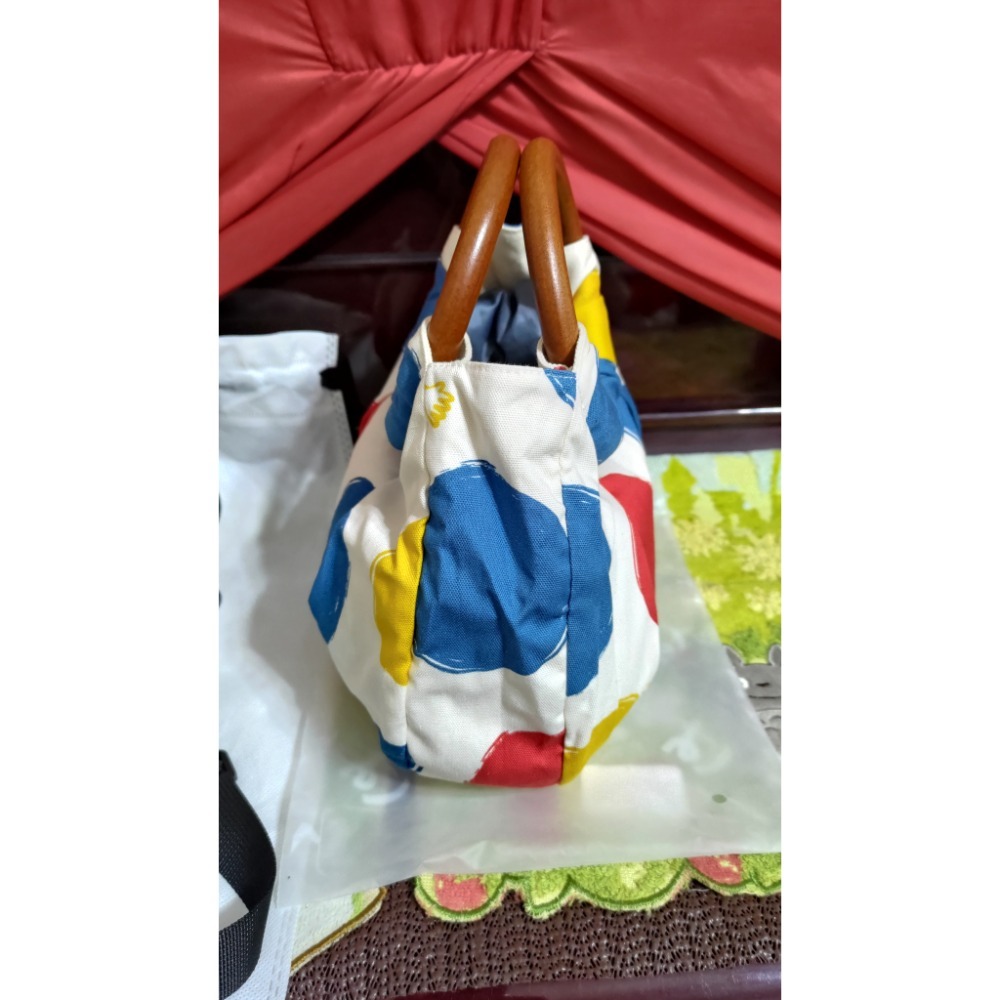 hahababy 木頭手環包 擁抱點點款已售 Vanwalk 蛋花吐司毛絨手提包斜背包肩背包-細節圖6