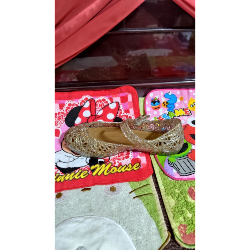 二手 Mini mellisa+campana香香鞋鳥巣鞋 魔鬼氈 USA12 巴西28 日碼18 Kang-細節圖10