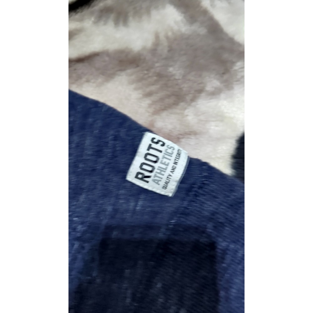 二手 roots 經典 內刷毛 連帽長袖T xl 175/104A-細節圖3