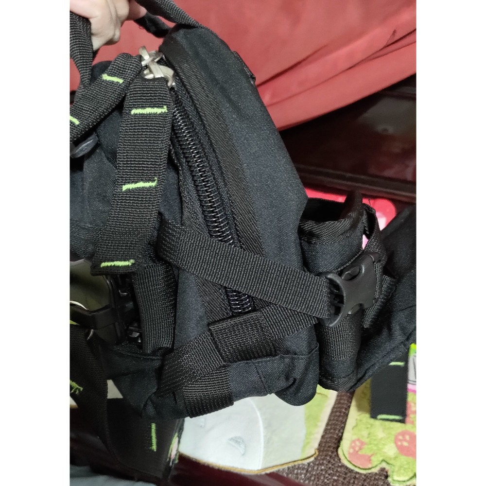 LOTTO 腰包 手提包 斜背包 L SBS拉鍊 真皮咖色男款腰帶包手機包-細節圖8