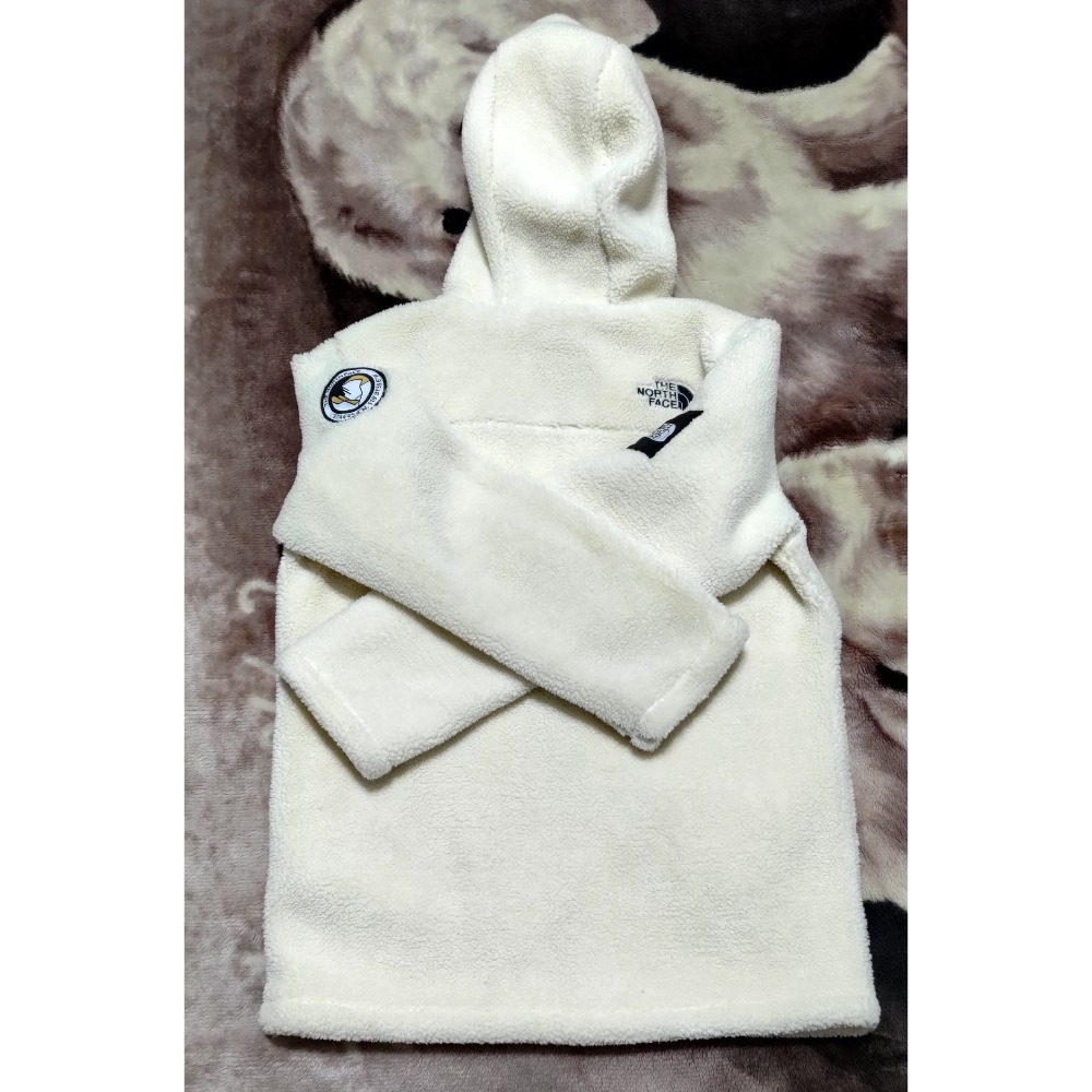 二手 The North Face 北臉 羊羔毛外套 刺繡logo S-細節圖4